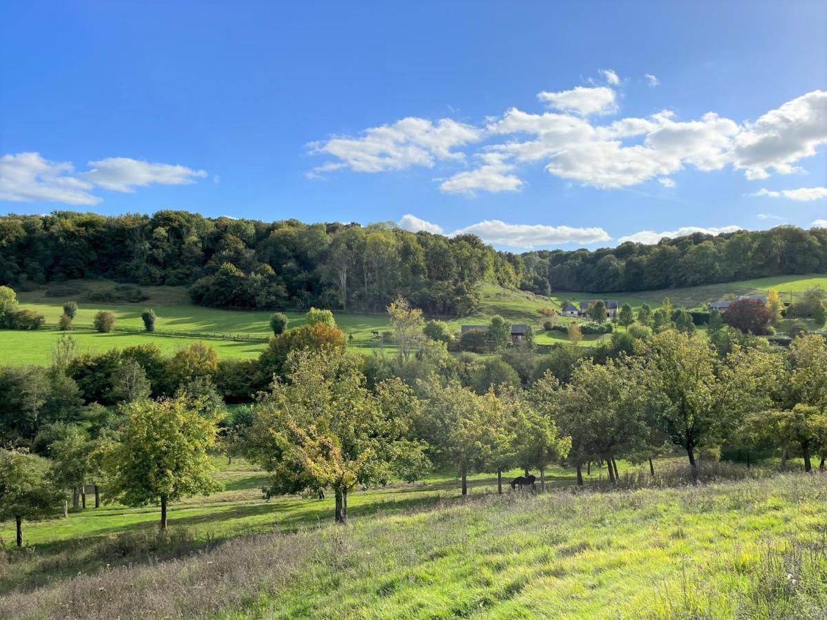 Le Gite Marguerite - Calvados : Vue Panoramique Sur La Normandie Hermival-les-Vaux 외부 사진